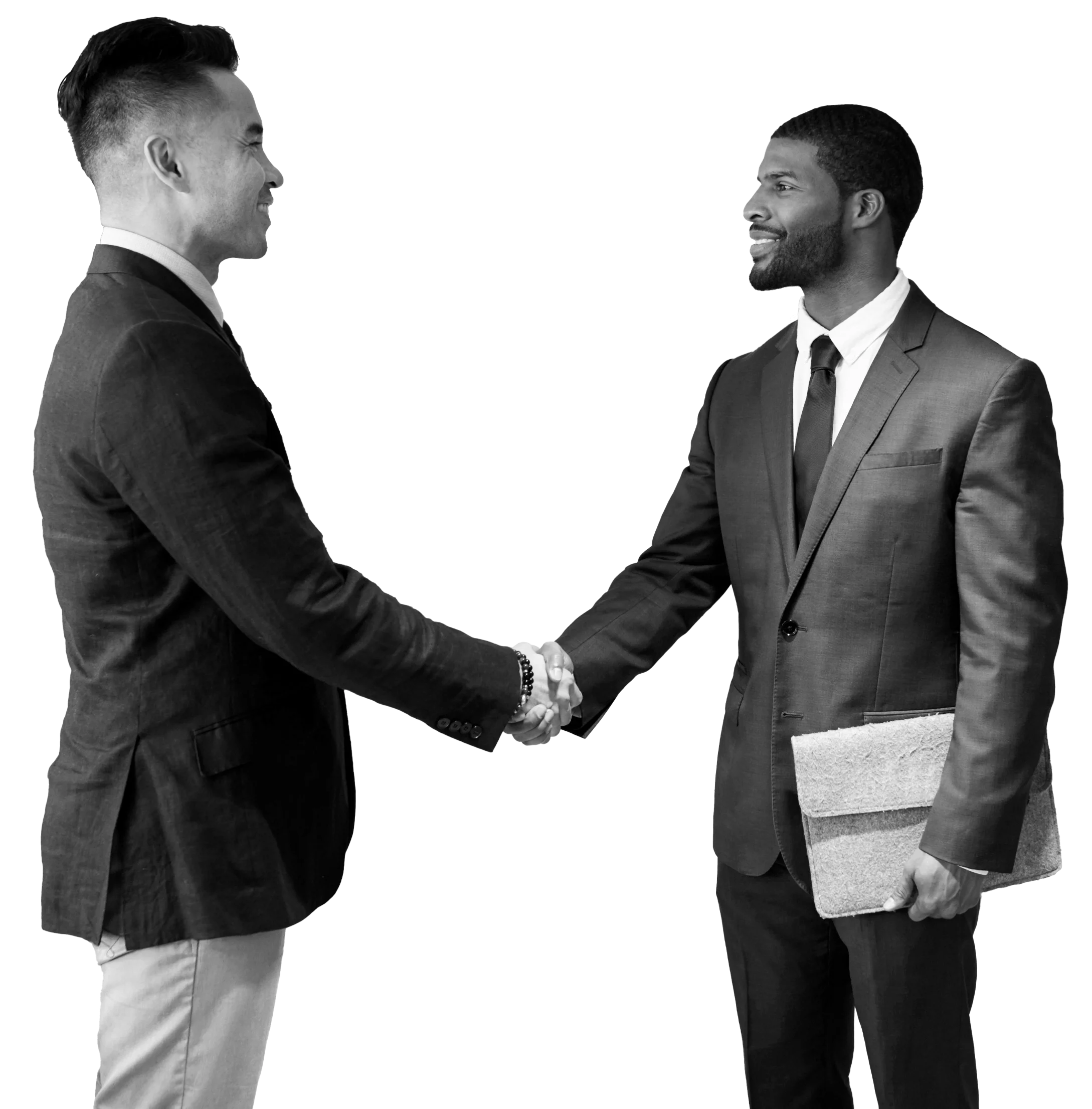 business partners shaking hands